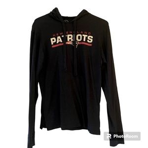 New England Patriots Navy Blue Pullover Hoodie Unisex Small